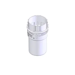 raccord de conduit de fumées simple paroi Atag Ø60mm